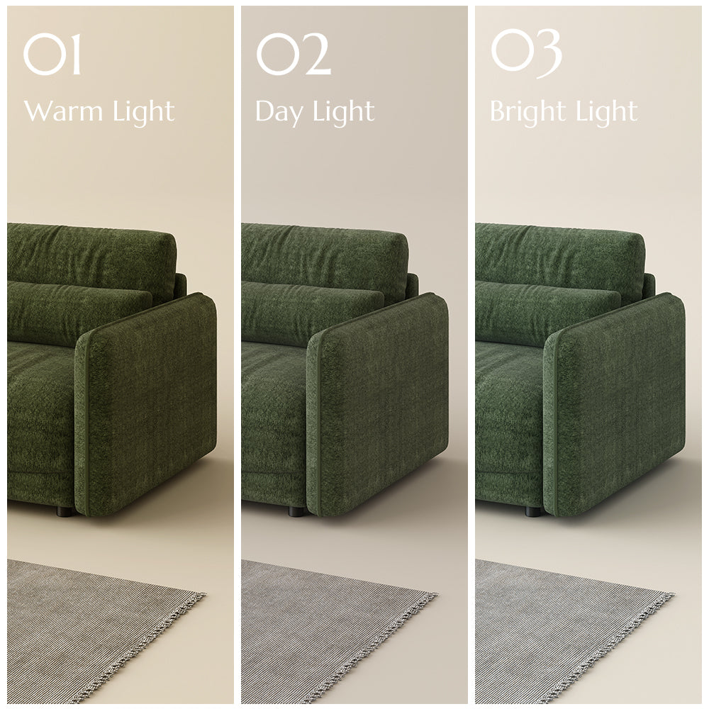 POVISON SF8226G208 Chenille Modular Sofa Lumbar Pillows