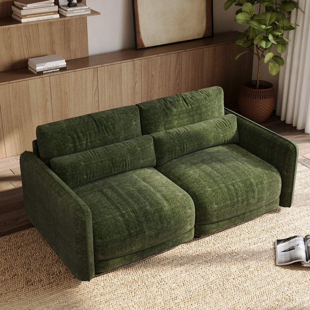 POVISON SF8226G208 Chenille Modular Sofa Lumbar Pillows
