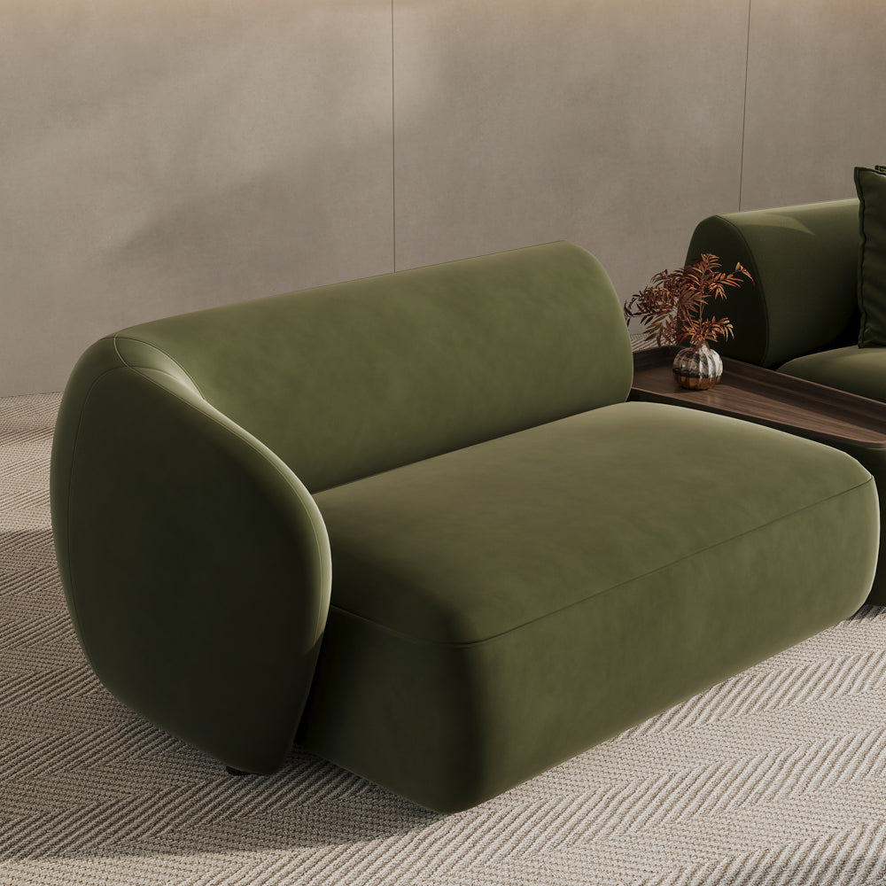 POVISON SF8167G324 Curved Deep Sofa Modular Side Table