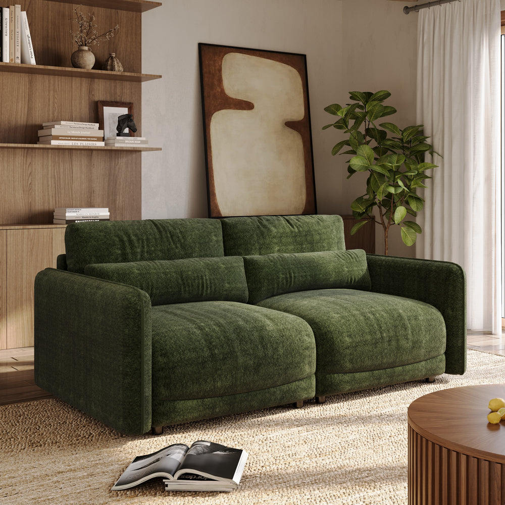 POVISON SF8226G208 Chenille Modular Sofa Lumbar Pillows